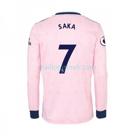 Maillot de Foot Arsenal Bukayo Saka 7 Troisième 2022-23 Manches Longues